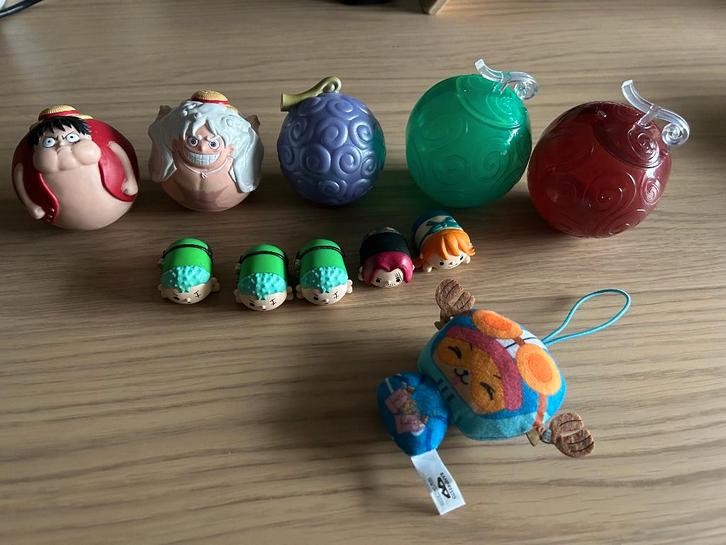 Verschillende One Piece gacha toys/stickers, Verzamelen, Speelgoed, Zo goed als nieuw, Ophalen of Verzenden