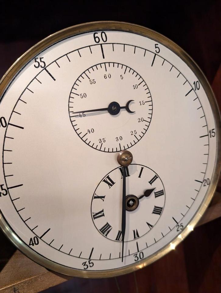 Grote regulateur klok €1200., Antiek en Kunst, Antiek | Klokken, Ophalen