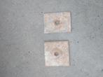 Centerpen platen 10 mm dik, Doe-het-zelf en Verbouw, Metalen, Ophalen of Verzenden, Zo goed als nieuw, IJzer