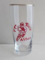 vintage bierglas TT Assen, T.T. motorsport, motorraces, Ophalen of Verzenden, Zo goed als nieuw, Bierglas