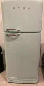 Smeg FAB50, mintgroen., Witgoed en Apparatuur, Koelkasten en IJskasten, Ophalen, 200 liter of meer, 60 cm of meer, Met aparte vriezer