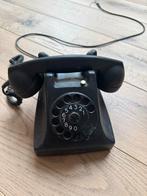 Vintage PTT Telefoon - Zwart, Ophalen of Verzenden, Gebruikt, Bakeliet