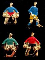 IJshockey spelers kwartet speldjes, Verzenden, Gebruikt, Sport, Speldje of Pin