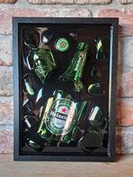 Heineken flesje verwerkt in een lijst met Epoxy, Ophalen of Verzenden