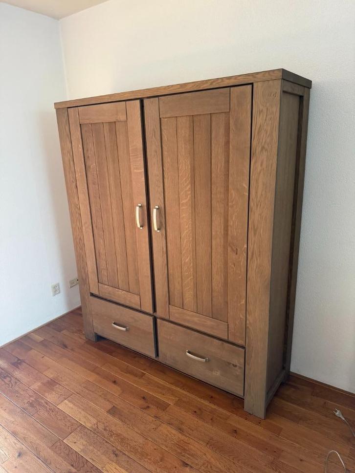 Broodkast, rustiek eiken, Mobridge, Huis en Inrichting, Kasten | Overige, Gebruikt, Ophalen