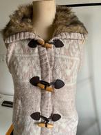 Manguun body warmer/vest rose scandinavisch creme 38 Teddy, Kleding | Dames, Ophalen of Verzenden, Zo goed als nieuw, Maat 38/40 (M)