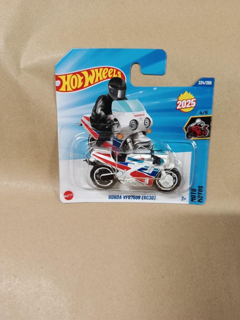 Hotwheels Honda vfr 750 r(rc30), Ophalen of Verzenden, Nieuw, Auto
