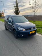 Volkswagen Caddy 1.6 TDI 75KW 2011 2de Eig Marge Navi Airco, Voorwielaandrijving, Stof, 1402 kg, Zwart