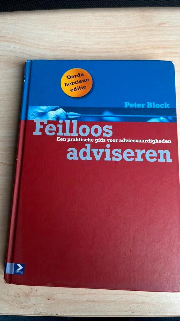 Peter Block - Feilloos adviseren, Boeken, Wetenschap, Gelezen, Sociale wetenschap, Ophalen of Verzenden