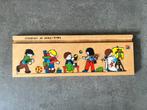 Houten Kinderpuzzel - Children at play - 2185, 2 tot 4 jaar, Ophalen of Verzenden, Zo goed als nieuw, Van hout