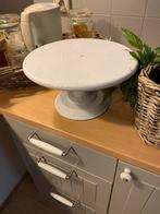 Metalen Taartplateau - Decoratief en Functioneel, Huis en Inrichting, Woonaccessoires | Etagères, Ophalen, Gebruikt