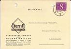 SOEST 1964 ETERNIT Producten Gebr SWAGER bouwmaterialen, Verzamelen, Ansichtkaarten | Nederland, Verzenden, 1960 tot 1980, Gelopen