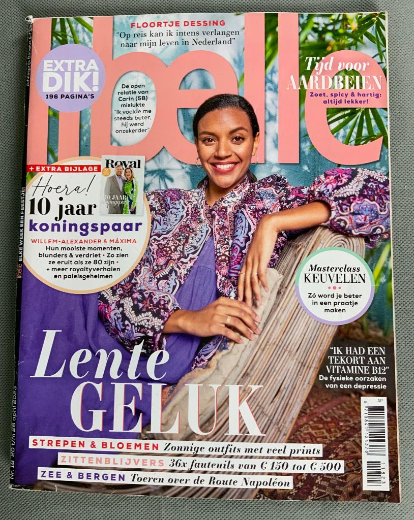 Tijdschrift Libelle nr 18 2023 - Floortje Dessing, royalty, Boeken, Tijdschriften en Kranten, Zo goed als nieuw, Damesbladen, Ophalen of Verzenden