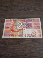 Mooi biljet 25 gulden Roodborstje, 1989, Ophalen of Verzenden, 25 gulden