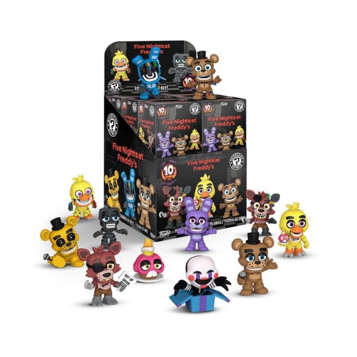Five Nights at Freddys Mystery Mini Figures 10th Anniversary, Verzamelen, Poppetjes en Figuurtjes, Nieuw, Verzenden