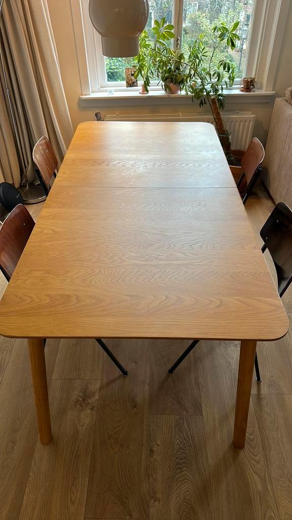 Zuiver Glimps Tafel - Eettafel uitschuifbaar 180/240 x 90, Huis en Inrichting, Tafels | Eettafels, Zo goed als nieuw, 50 tot 100 cm