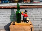 Vintage Heineken Reclame Object beeld 1962, Verzamelen, Ophalen, Reclamebord, Gebruikt, .
