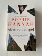 Boek Alles op het spel - Sophie Hannah, Nieuw, Ophalen of Verzenden, Nederland, Sophie Hannah