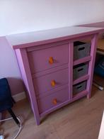 Leuke roze commode/kast, Kinderen en Baby's, Kinderkamer | Commodes en Kasten, Gebruikt, 50 tot 70 cm, Ophalen of Verzenden, 100 cm of meer