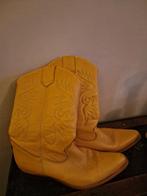 Cowboy boots DW\\RS  leer / geel, Ophalen of Verzenden, Zo goed als nieuw, Geel