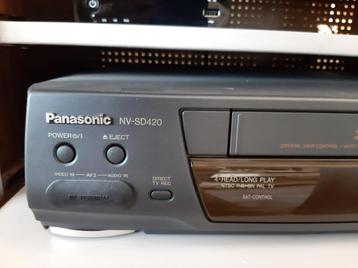 Panasonic NV-SD420 VCR VHS Recorder beschikbaar voor biedingen