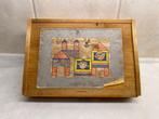 Vintage Houten Blokken Doos (2), Antiek en Kunst, Ophalen of Verzenden
