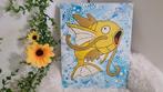 Magikarp schilderij nintendo pokemon, Schilderij, Ophalen of Verzenden, Zo goed als nieuw