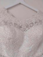 Witte trouwjurk maat 50, aanpasbaar bruidsjurk, Kleding | Dames, Trouwkleding en Trouwaccessoires, Ophalen of Verzenden, Zo goed als nieuw