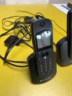 Telefoon set motorola, Ophalen of Verzenden, Zo goed als nieuw, 2 handsets