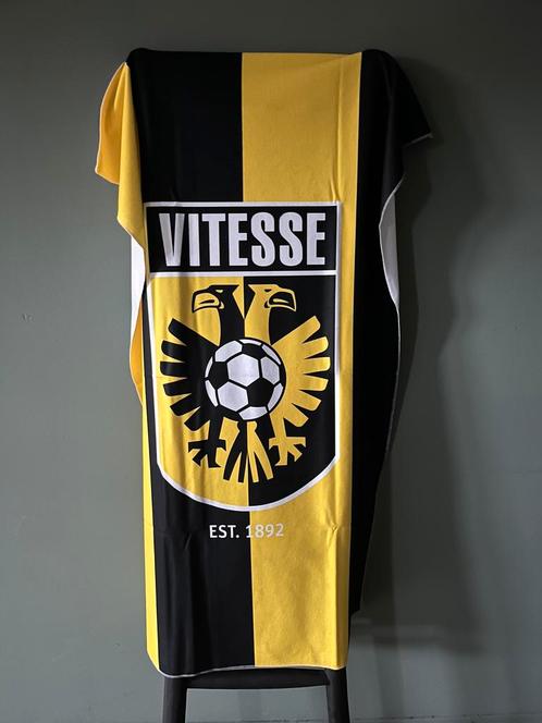 Vitesse Fleece deken 95x140 dekentje voetbalclub plaid, Huis en Inrichting, Woonaccessoires | Plaids en Woondekens, Nieuw, Verzenden