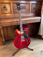 Epiphone Dot - Cherry Red - Semi-hollow gitaar, Ophalen, Gebruikt, Semi-solid body, Epiphone