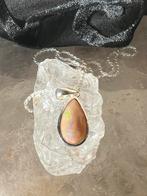 Edelopaal opaal hanger geluk beschermt vreugde welvaart love, Sieraden, Tassen en Uiterlijk, Kettingen, Ophalen of Verzenden, Nieuw