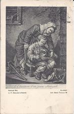 Y38 oude gelopen kaart jacques aliamet, Ophalen of Verzenden, 1940 tot 1960, Gelopen