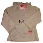 Shirt Lofff 104  lichtbruin.     61, Kinderen en Baby's, Kinderkleding | Maat 104, Nieuw, Meisje, Ophalen of Verzenden, Shirt of Longsleeve
