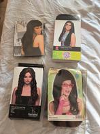 4 lange pruiken in zeer goede staat, Kleding | Dames, Ophalen of Verzenden, Zo goed als nieuw, Carnaval