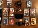 PSP 1000 | 5 spellen | 5 films | incl. accessoires, Gebruikt, Ophalen of Verzenden, PSP, Zwart