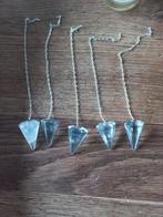 Bergkristal en Golden Healer pendels, Sieraden, Tassen en Uiterlijk, Edelstenen, Ophalen of Verzenden, Nieuw