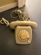 PTT draaischijf telefoon uit 1986, Telecommunicatie, Vaste telefoons | Niet Draadloos, Nieuw, Met draaischijf, Ophalen