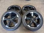 20 inch originele Audi Q5 rotor velgen + zomerbanden, Audi, Gebruikt, 255 mm, Banden en Velgen