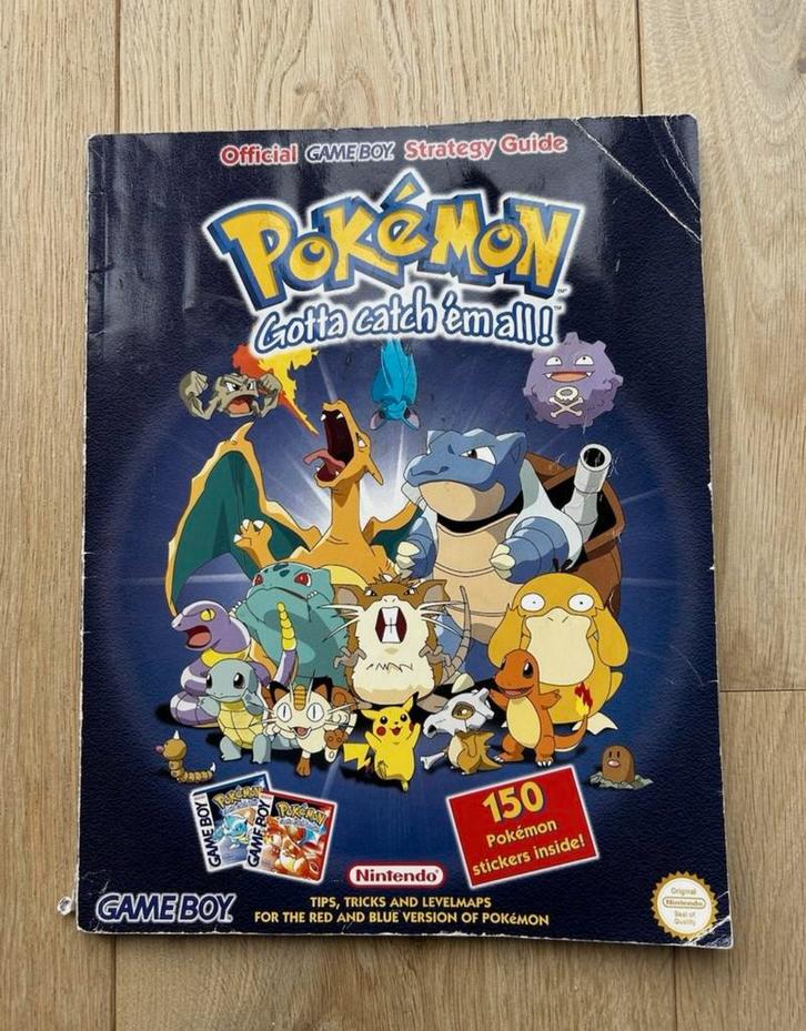 Gezocht: officiële Pokemon Players Guide (Gameboy), Hobby en Vrije tijd, Verzamelkaartspellen | Pokémon, Zo goed als nieuw, Ophalen