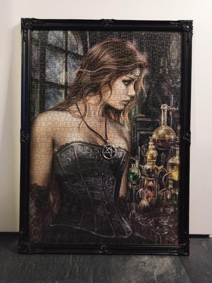 Gotische Puzzel Fotolijsten, Audio, Tv en Foto, Fotografie | Fotolijsten, Zo goed als nieuw, Ophalen