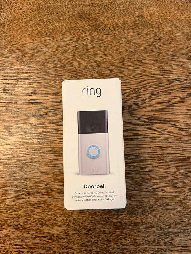 Ring Video Deurbel 2nd Gen - Gesealed in Doos!, Huis en Inrichting, Deurbellen, Nieuw, Draadloos, Ingebouwde camera, Ophalen of Verzenden