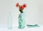 Papieren vaas van Pepe Heykoop voor Tiny Miracles Foundation, Ophalen of Verzenden, Gebruikt, Glas, Minder dan 50 cm