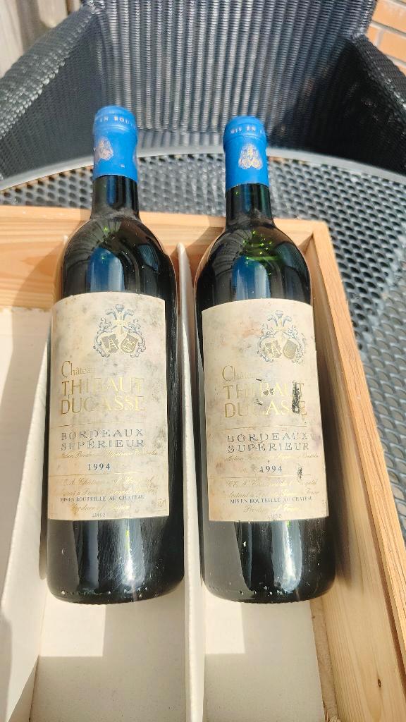 Chateau Thibaut Ducasse 1994, Verzamelen, Wijnen, Nieuw, Rode wijn, Frankrijk, Vol, Ophalen of Verzenden