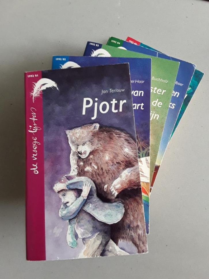 Complete serie De Vroege Lijsters (1992) - 5 titels, Boeken, Kinderboeken | Jeugd | 10 tot 12 jaar, Gelezen, Ophalen of Verzenden