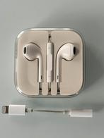 Apple EarPods oordopjes met verloopstuk, Telecommunicatie, Mobiele telefoons | Oordopjes, Ophalen of Verzenden, Gebruikt, In gehoorgang (in-ear)