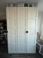 Ikea Witte kledingkast met veel opbergruimte, Huis en Inrichting, Kasten | Kledingkasten, Ophalen, Overige materialen, Gebruikt