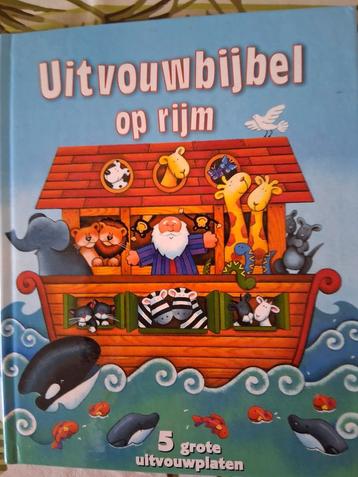 Uitvouwbijbel, boek met psalter, groot vertelboek bijbel  beschikbaar voor biedingen