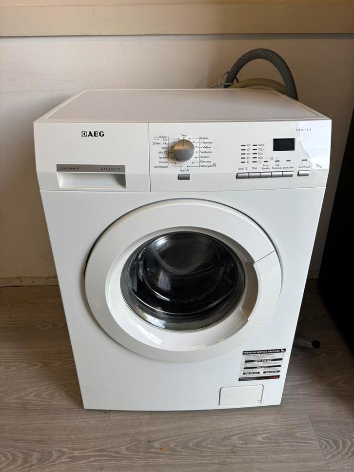 AEG Wasmachine - 7KG - 1400T - Schoon en Werkt Super, Witgoed en Apparatuur, Wasmachines, Zo goed als nieuw, Voorlader, 6 tot 8 kg