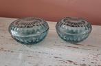 *NIEUW*GLAZEN POTJES AQUABLAUW
10,- EURO = VASTE PRIJS, Antiek en Kunst, Ophalen of Verzenden